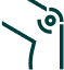 Knee joint icon